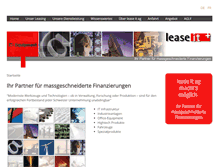 Tablet Screenshot of leaseit.ch